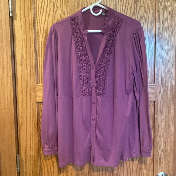Apt 9 Women’s Button Up XL - Picture 1 of 4